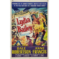 Lydia Bailey Movie Poster Print - 27x40 size, vibrant colors, classic cinema artwork.