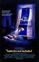 Batteries Not Included movie poster 11x17 print showcasing whimsical extraterrestrial adventure.