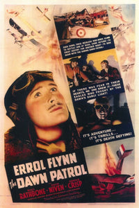 Dawn Patrol Movie Poster - 11x17 print showcasing aviation adventure.