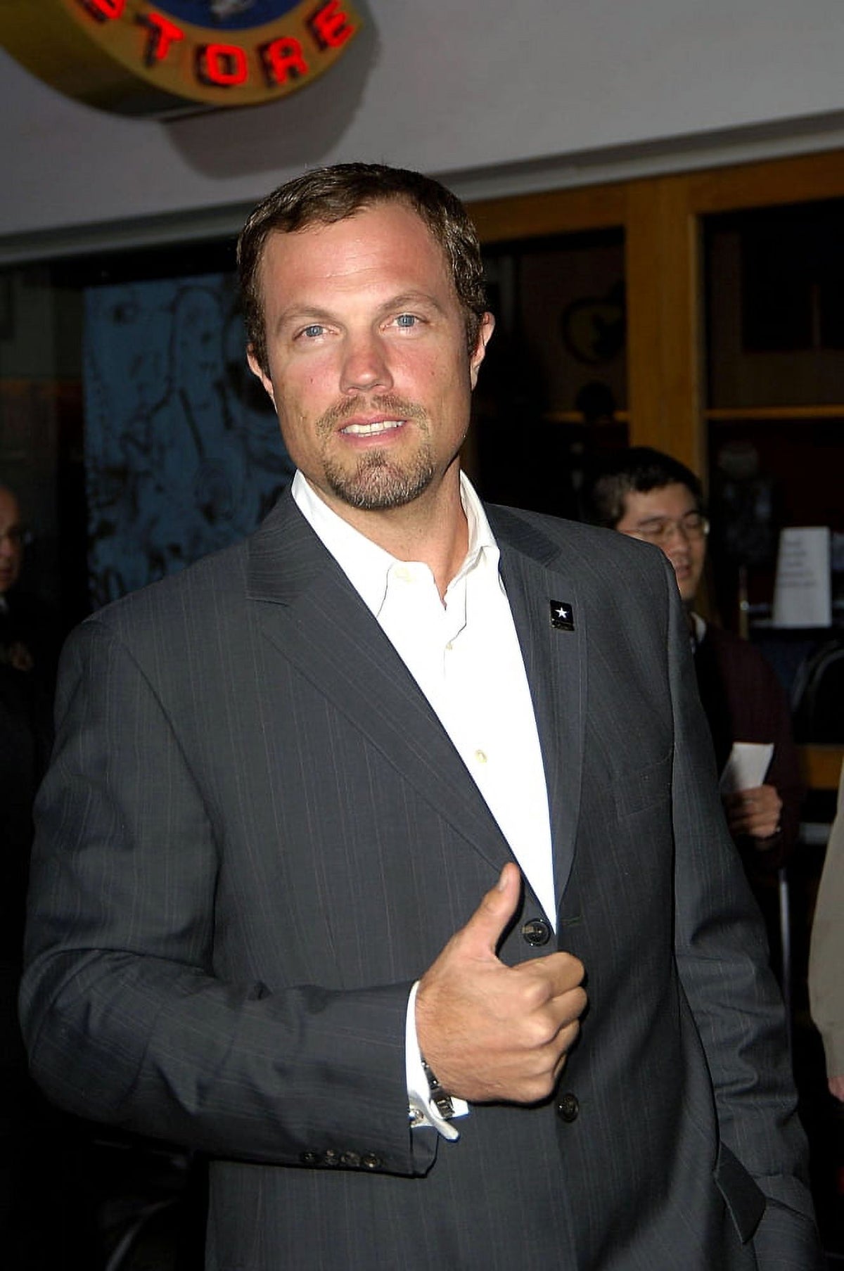 Adam Baldwin at Serenity Premiere Photo Print by Michael Germana