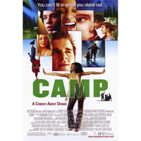 Camp Movie Poster Print in vibrant colors for movie enthusiasts.
