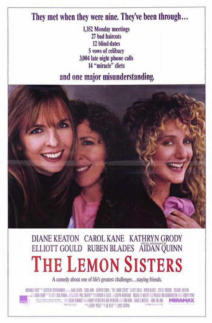 The Lemon Sisters Movie Poster 11x17 vibrant print