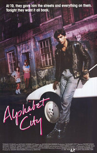 Alphabet City Movie Poster 11x17 print showcasing vibrant urban life.