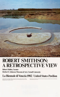 Robert Smithson: A Retrospective View Poster Print