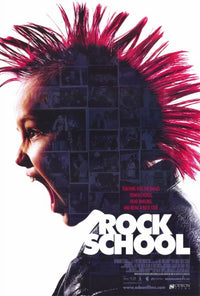Rock School Movie Poster Print 27x40 - vibrant rock music artwork