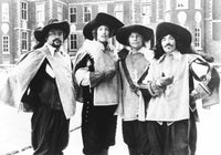 The Four Musketeers movie still poster print in multiple sizes.