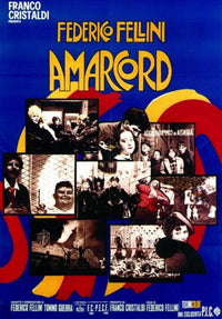 Amarcord Movie Poster 11x17 print showcasing classic cinema art