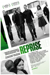 Reprise Movie Poster 11x17 print featuring vibrant colors and cinematic imagery.