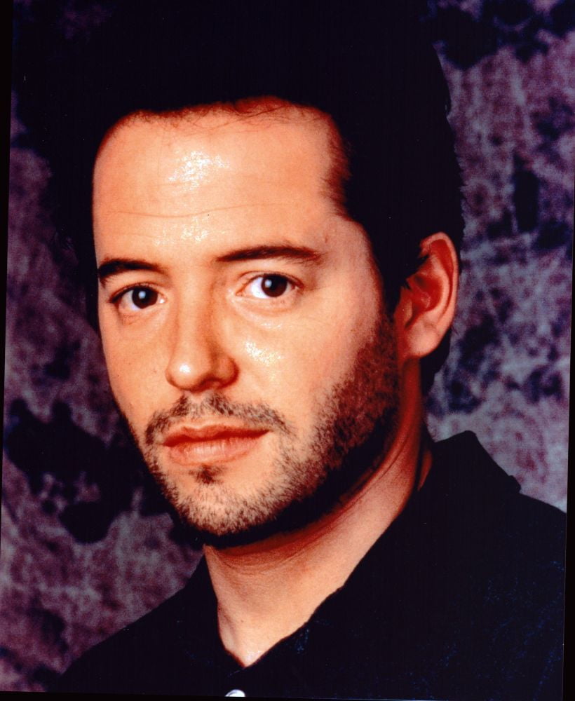 Matthew Broderick photo print with stubble, 8x10 size.
