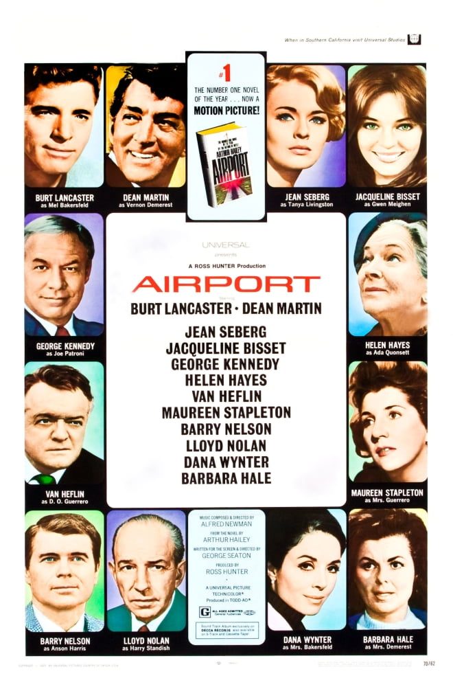 Airport U Movie Masterprint Poster Print showcasing cinematic adventure.
