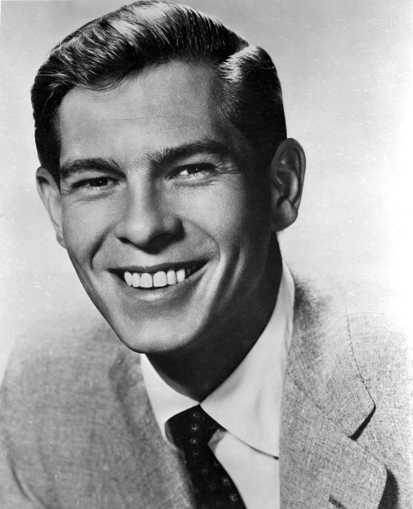 Johnnie Ray posed in suit photo print showcasing vintage music history.