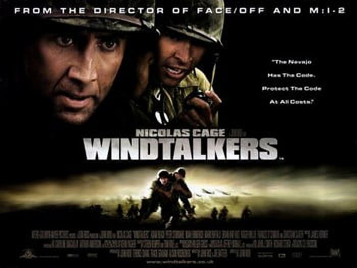Windtalkers Movie Poster 17x11 - Classic film poster featuring Navajo code talkers.