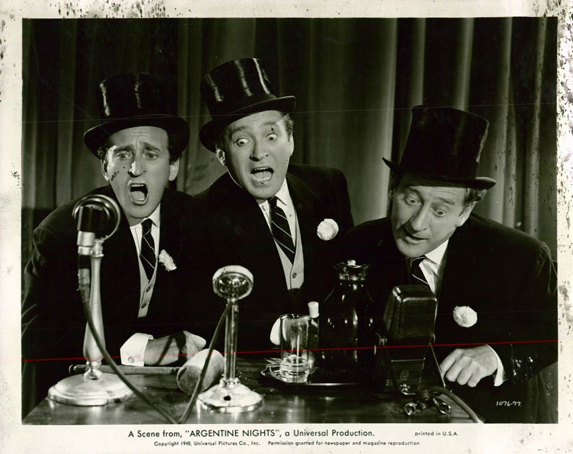 Argentine Nights Movie Poster 8x10 print featuring vibrant imagery.
