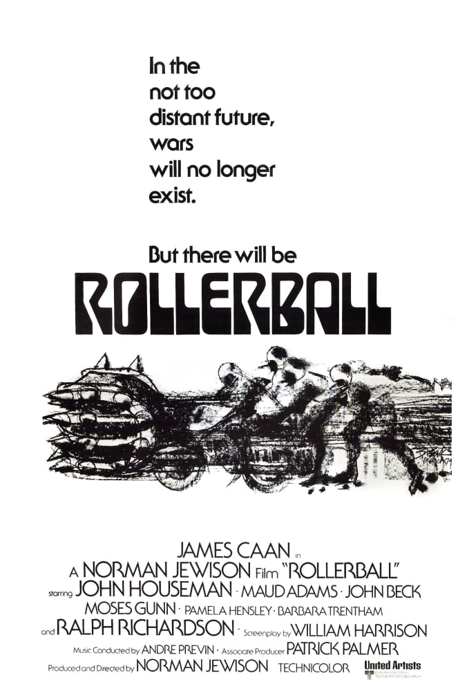 Rollerball 1975 Movie Masterprint Poster Print - 11x17