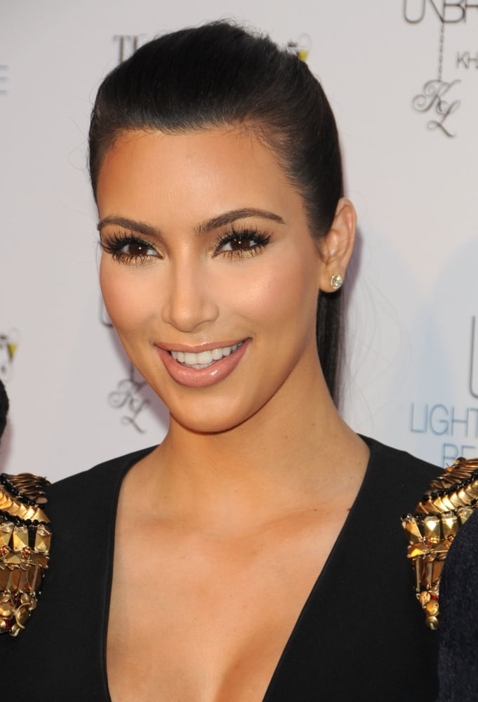 Kim Kardashian at Unbreakable Fragrance Launch Photo Print