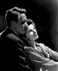 Without Love photo print featuring Spencer Tracy and Katharine Hepburn from the 1945 film.