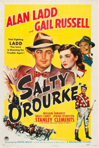 Salty O'Rourke Movie Poster 11x17 print featuring classic cinema art.