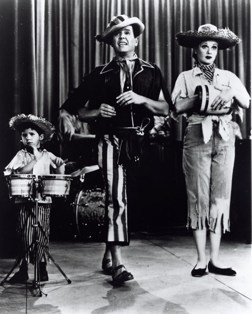 Film still from I Love Lucy photo print showcasing classic television humor.