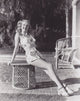 Betty Grable Sun Photo Print showcasing classic Hollywood glamour.