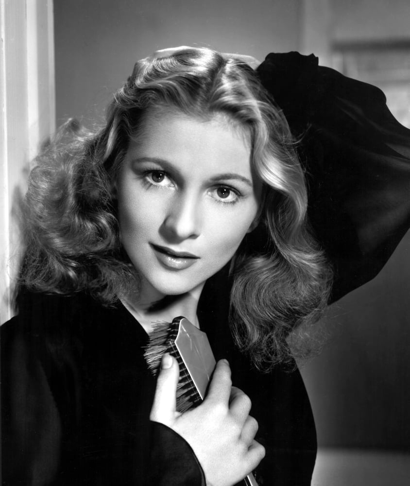 Joan Fontaine 1940s portrait photo print, available in multiple sizes.