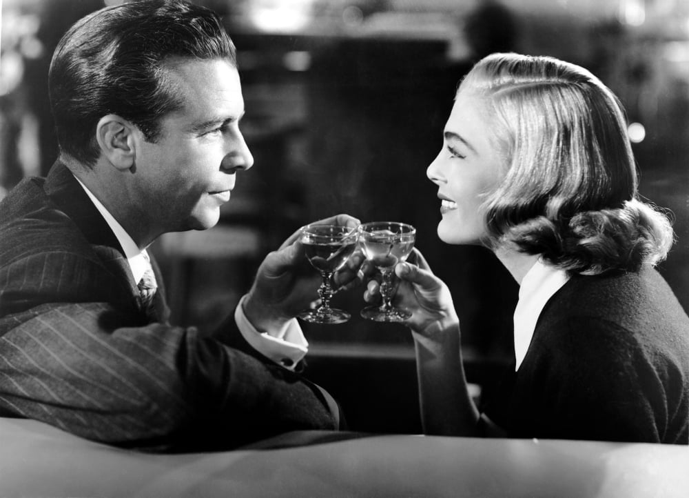 Pitfall Movie Poster Print featuring Dick Powell and Lizabeth Scott