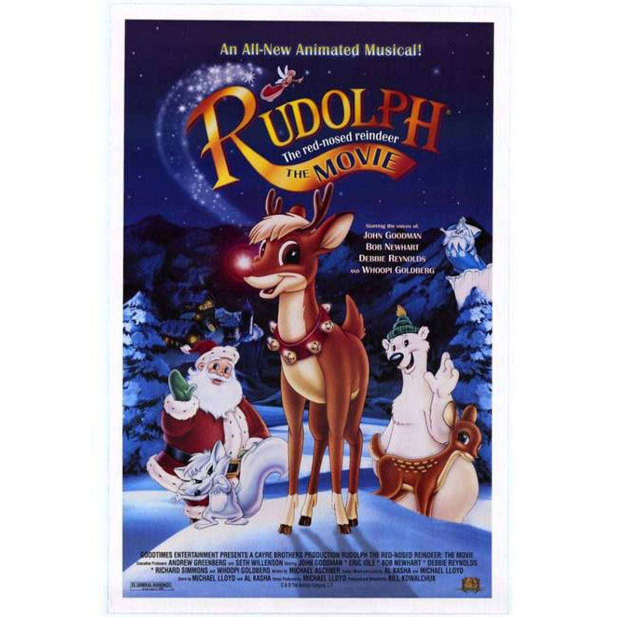Rudolph the Red-Nosed Reindeer Movie Poster 11x17