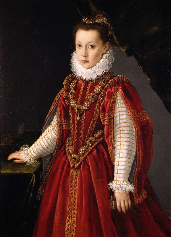 Portrait of a Young Lady Fine Art Print by Sofonisba Anguissola