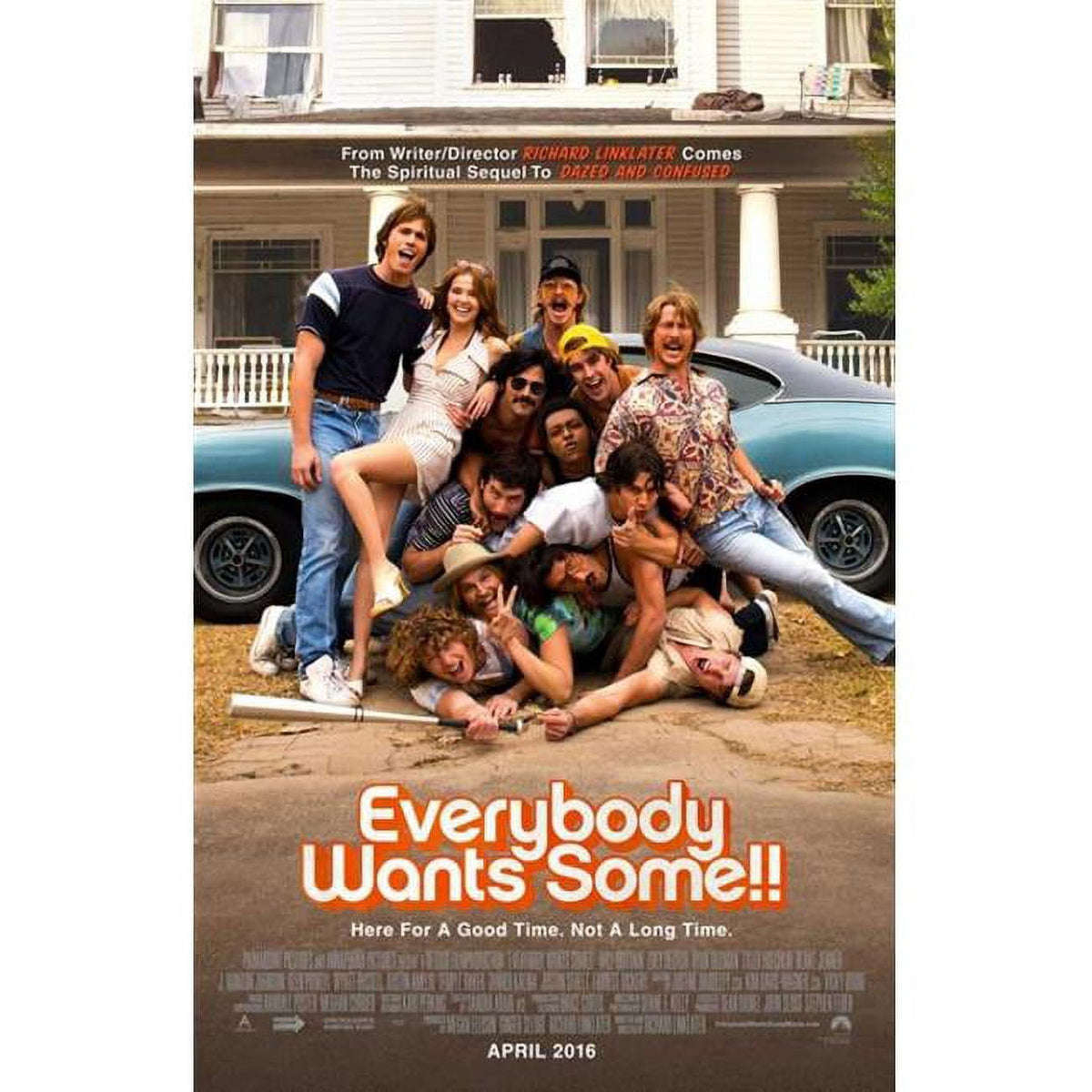 Everybody Wants Some Movie Poster 27x40 print