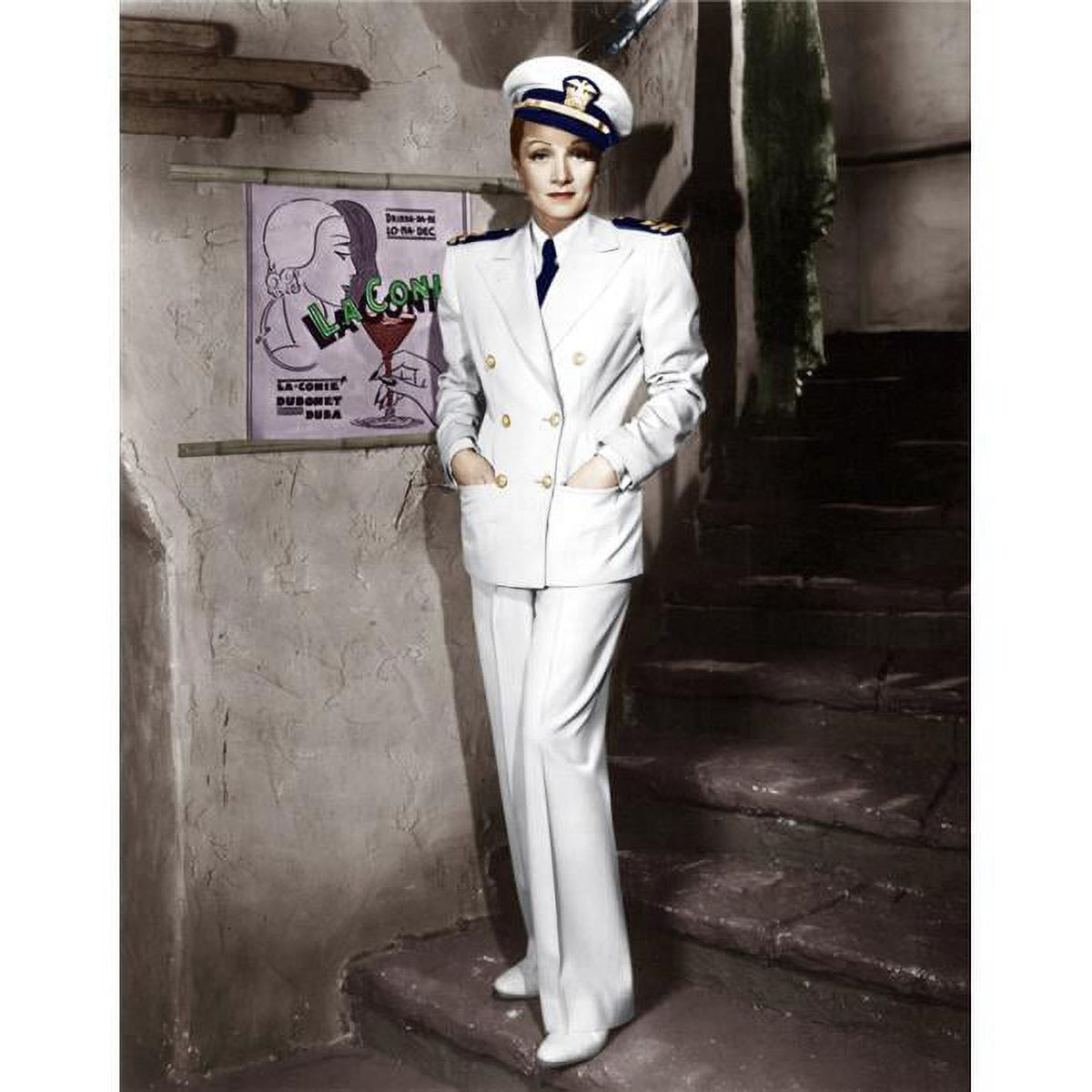 1940 Seven Sinners Marlene Dietrich Photo Print - Classic Cinema Art