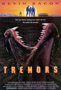Tremors Movie Poster 11x17 print featuring iconic film imagery.
