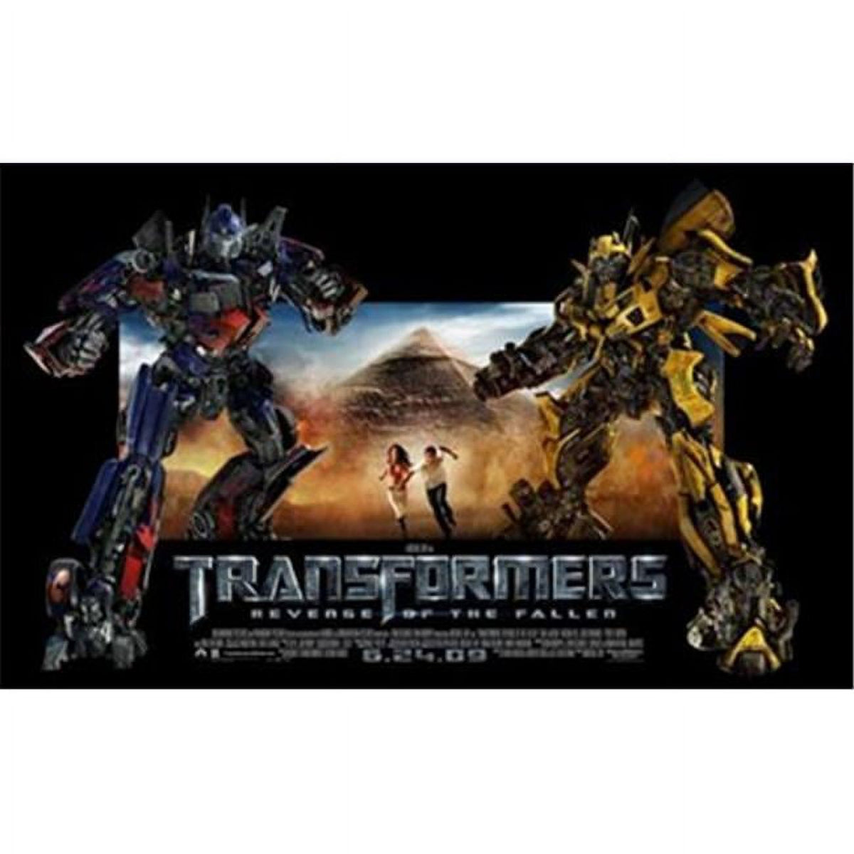 Transformers: Revenge of the Fallen Style D Movie Poster - 17x11