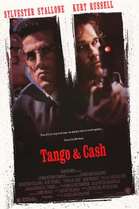 Tango and Cash movie poster 11x17 print featuring Stallone and Russell.