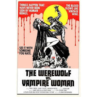 The Werewolf vs. Vampire Women Movie Poster Print 27x40