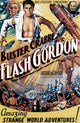 Flash Gordon 1936 Movie Poster Masterprint featuring Buster Crabbe and Jean Rogers