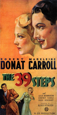 The 39 Steps Movie Poster Masterprint 11x17 - Classic Film Art