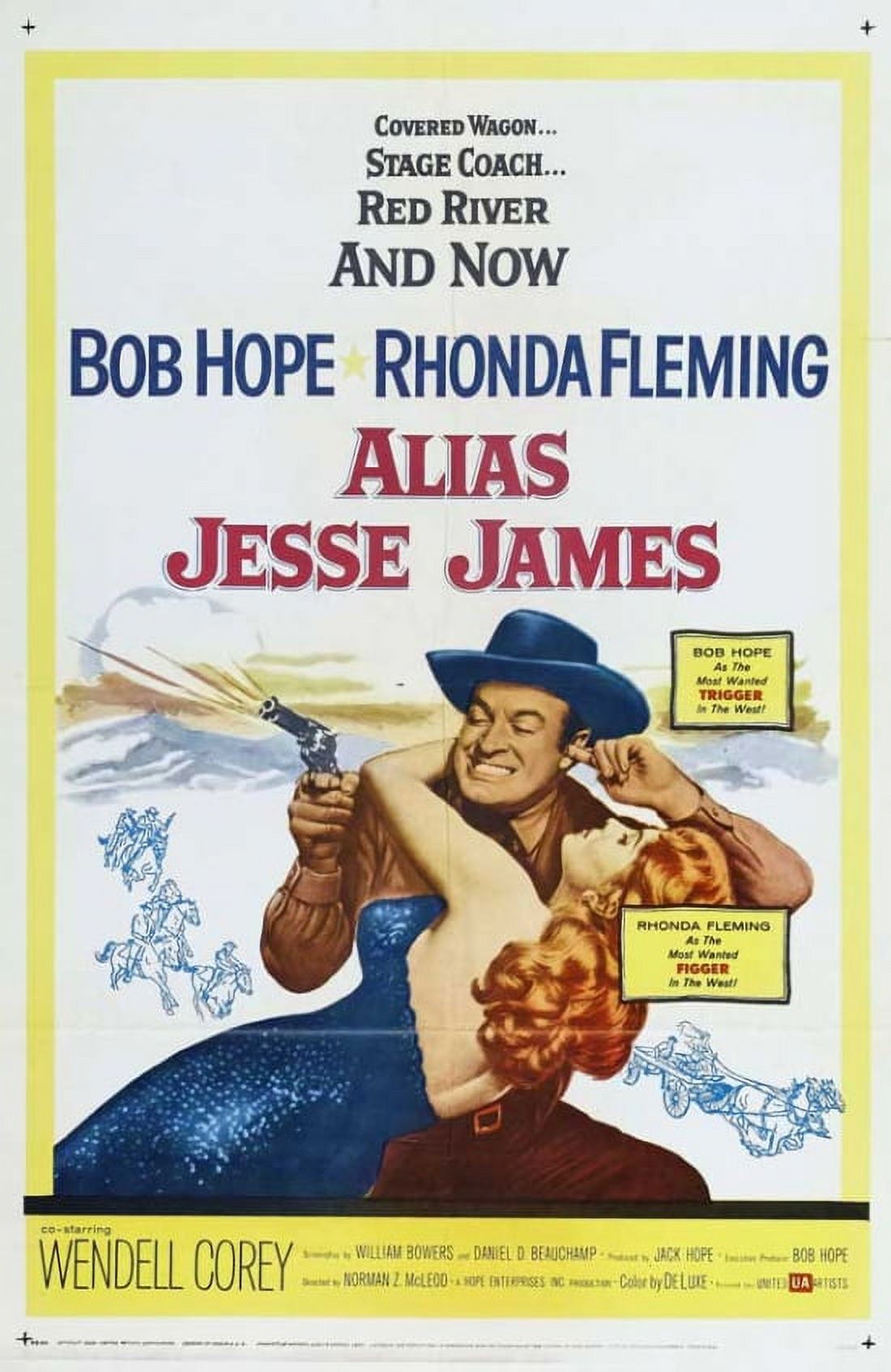 Alias Jesse James Movie Poster 11x17 size - classic film decor