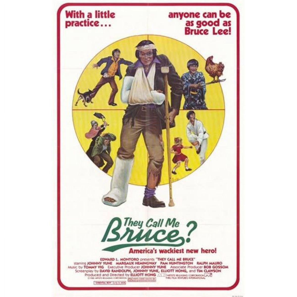 They Call Me Bruce Movie Poster in 11x17 size.
