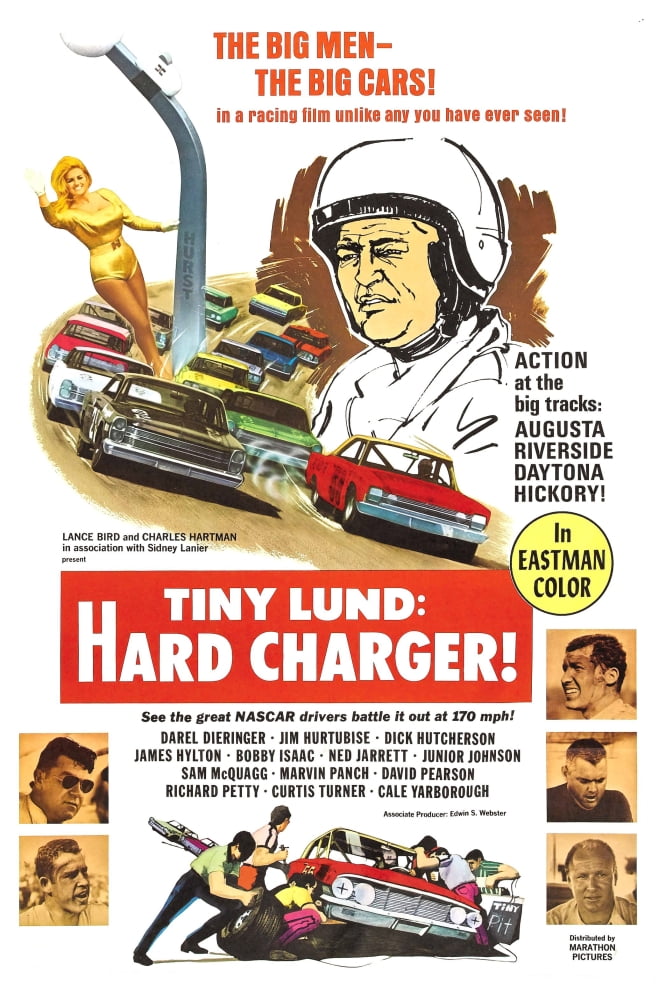 Hard Charger Tiny Lund 1969 movie poster print, 11x17