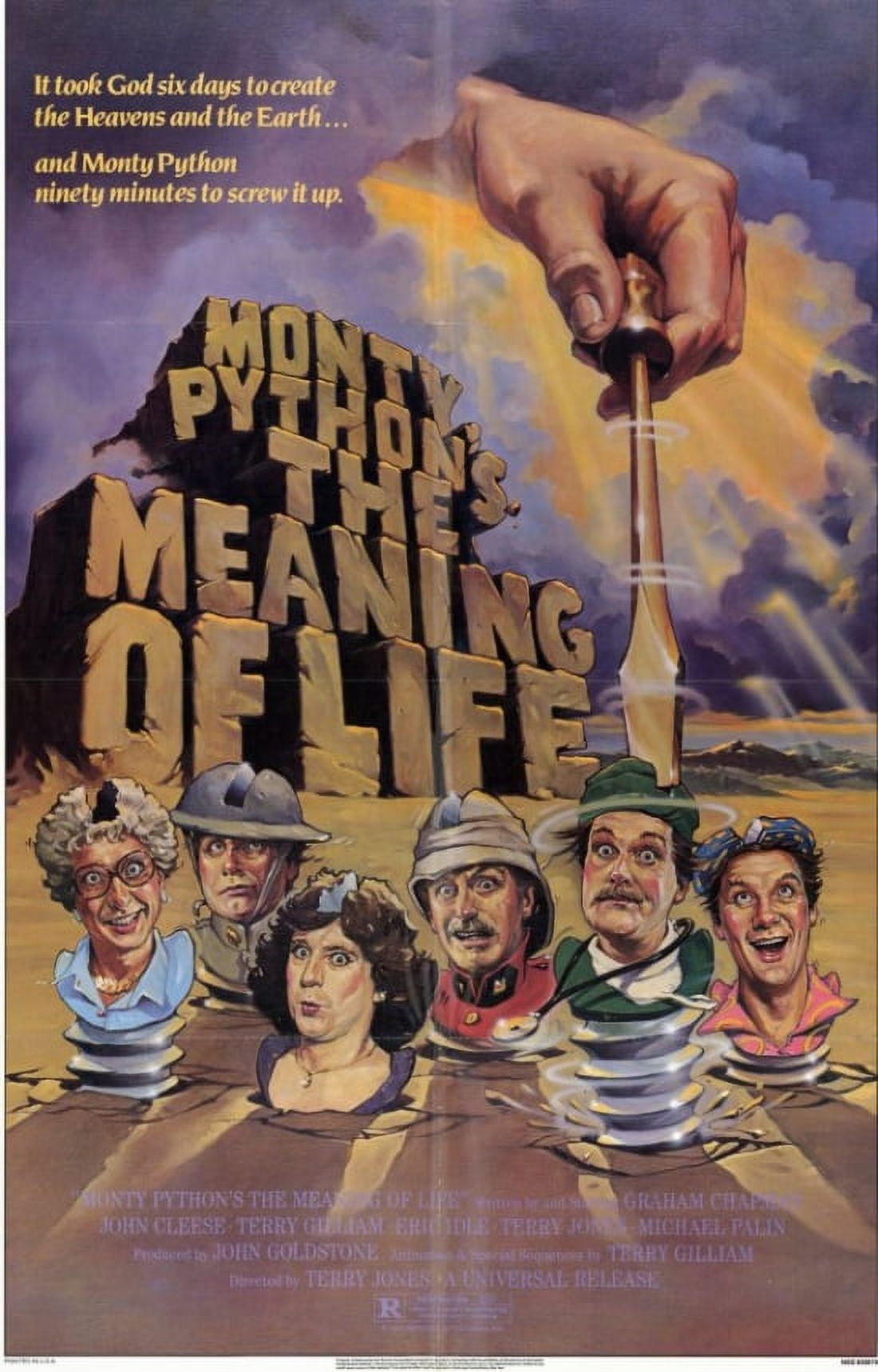 Monty Python's The Meaning of Life Movie Poster 11x17