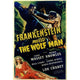Frankenstein Meets the Wolfman Movie Poster Print 27x40