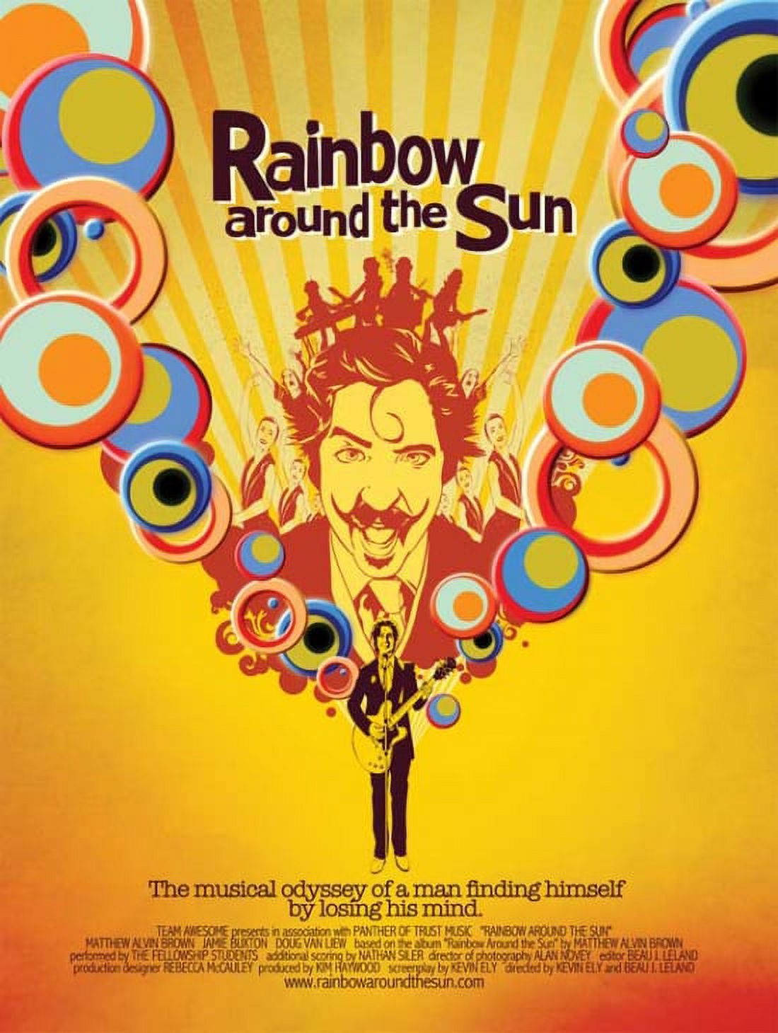 Rainbow Around the Sun Movie Poster - 11x17 vibrant artwork