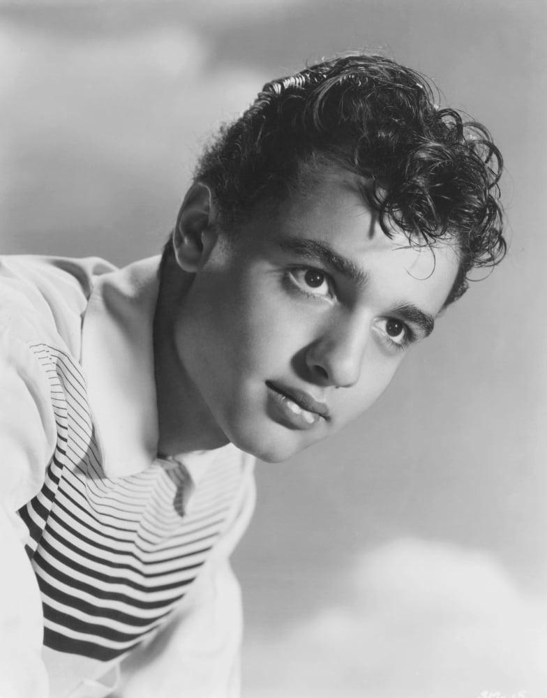Sal Mineo portrait poster print showcasing classic Hollywood charm.