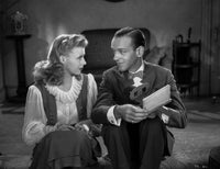 Fred Astaire and Ginger Rogers intimate movie scene photo print