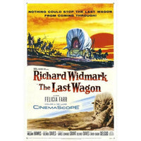 The Last Wagon Movie Poster Print 27x40 - Classic Western Film Art