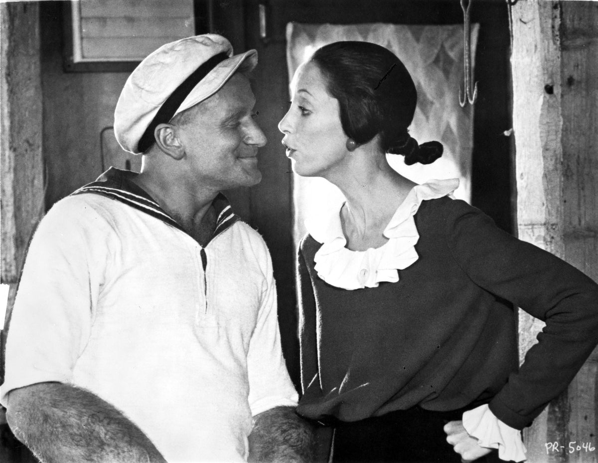 Popeye film still photo print showcasing classic animation.