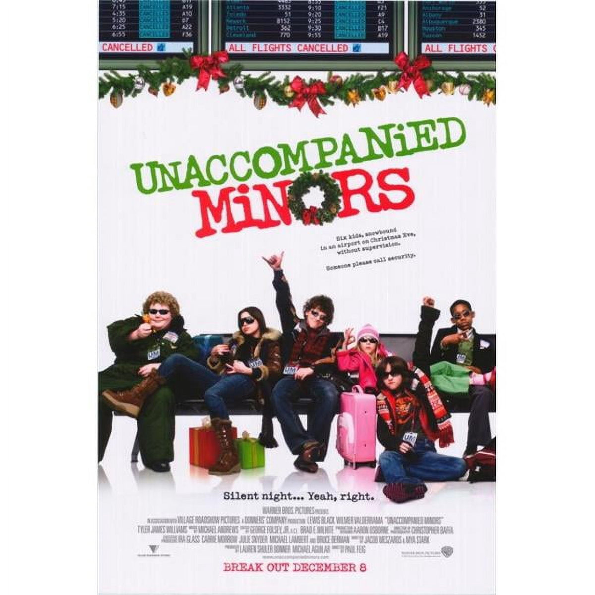 Unaccompanied Minors Movie Poster Print 27x40