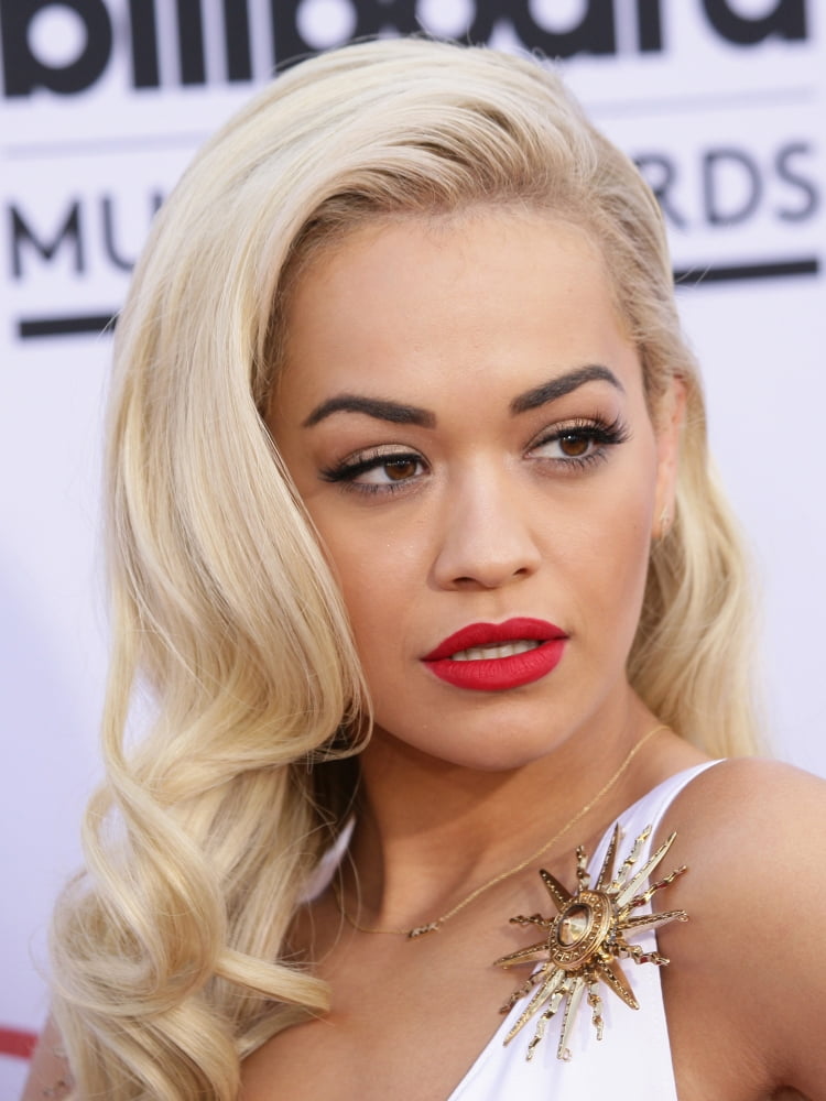 Rita Ora at the Billboard Music Awards photo print by James Atoa.