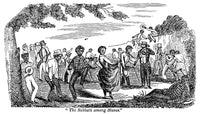 Plantation Life: Sabbath engraving print from Henry Bibb's Narrative (1849)