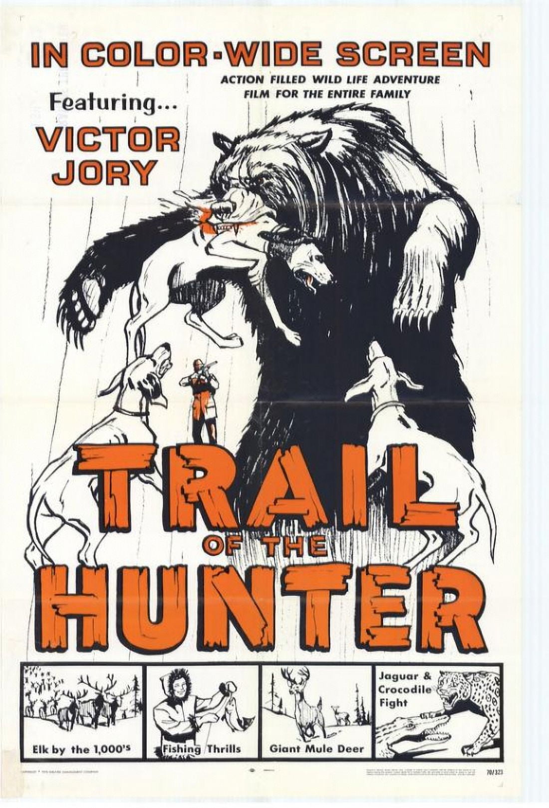 Trail of the Hunter Movie Poster - 11x17 Print