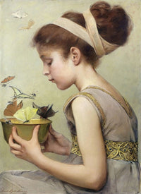 Honey of the Hymettus art print by Sarah Paxton Ball Dodson, colorful floral artwork.